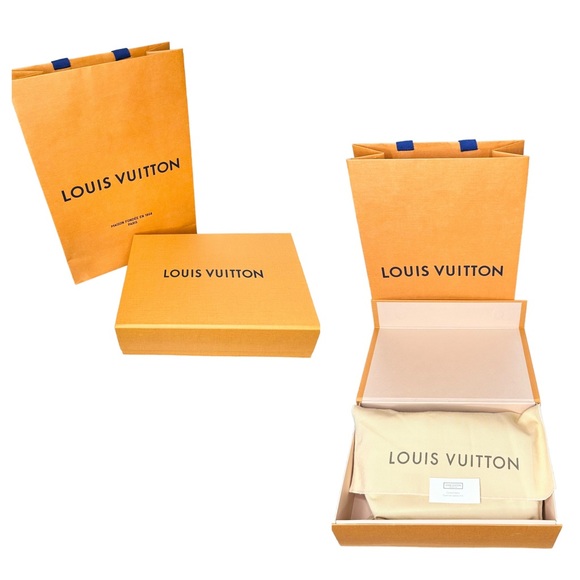 Louis Vuitton Brown and Gold Crossbody Bag - Picture 13 of 16